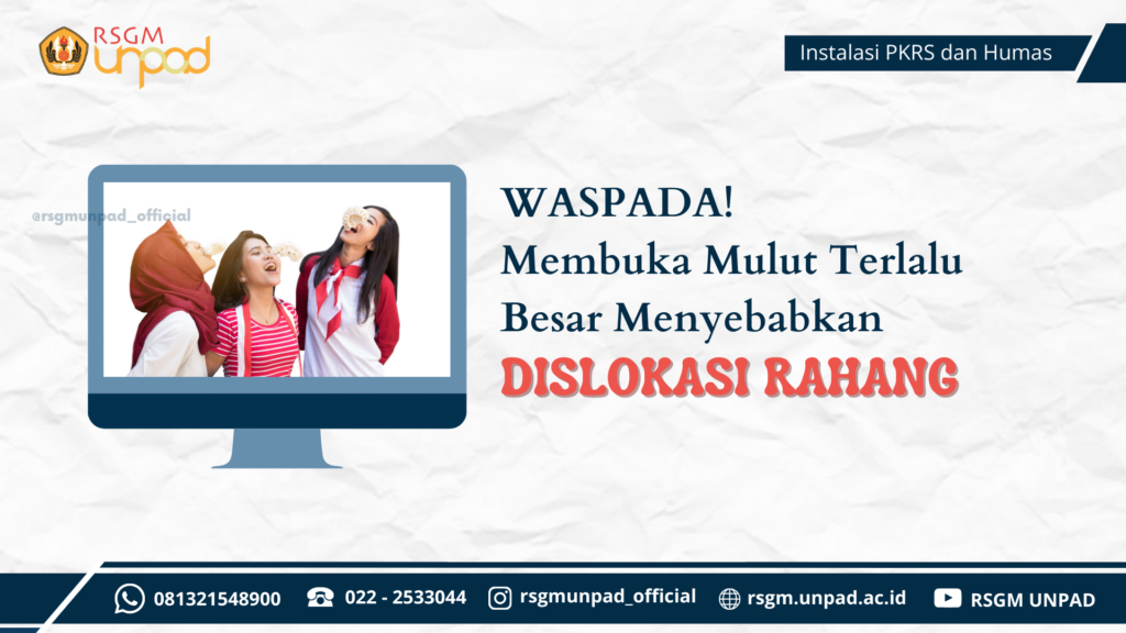 WASPADA! Membuka Mulut Terlalu Besar Menyebabkan Dislokasi Rahang