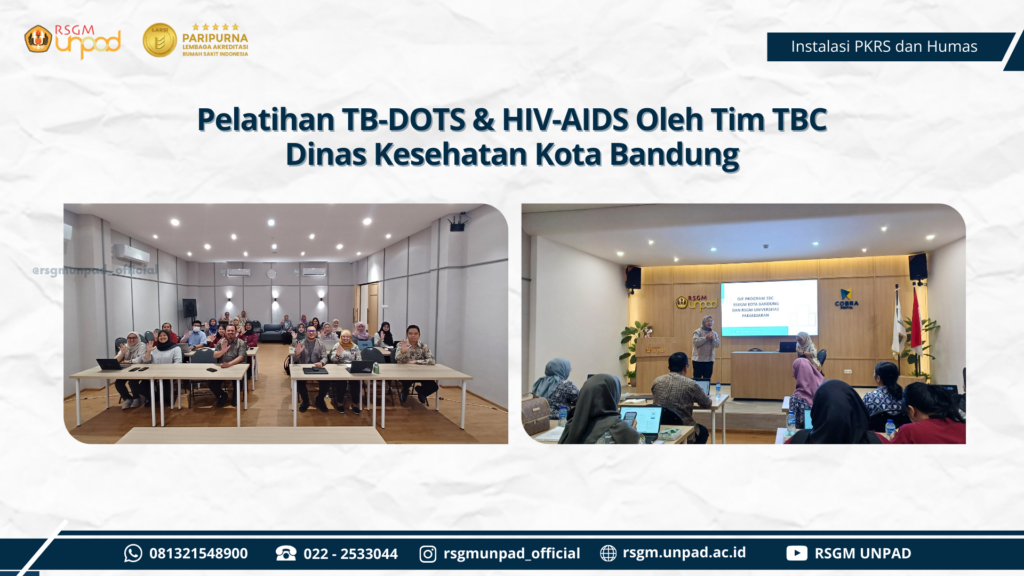 PELATIHAN TB-DOTS DAN HIV-AIDS OLEH TIM TBC DINAS KESEHATAN KOTA BANDUNG
