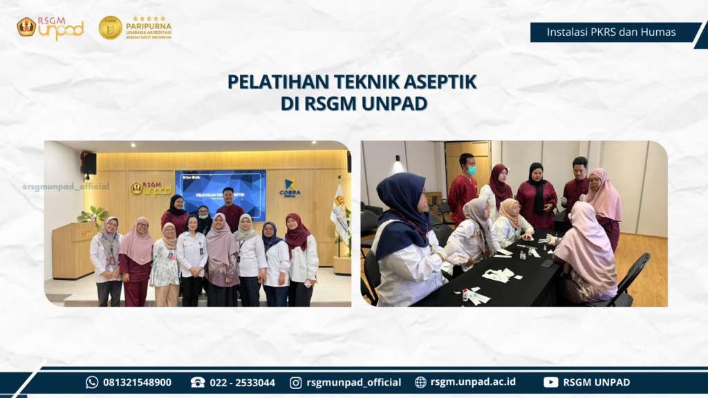 PELATIHAN TEKNIK ASEPTIK